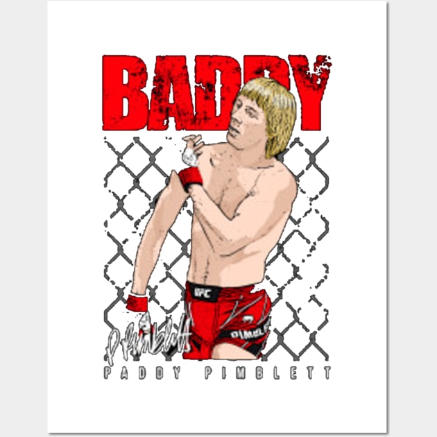 paddy pimblett Wall Art by Lottiesandly